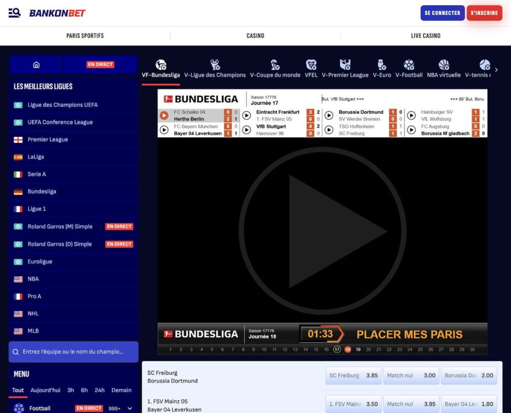 Bankonbet Casino paris en ligne