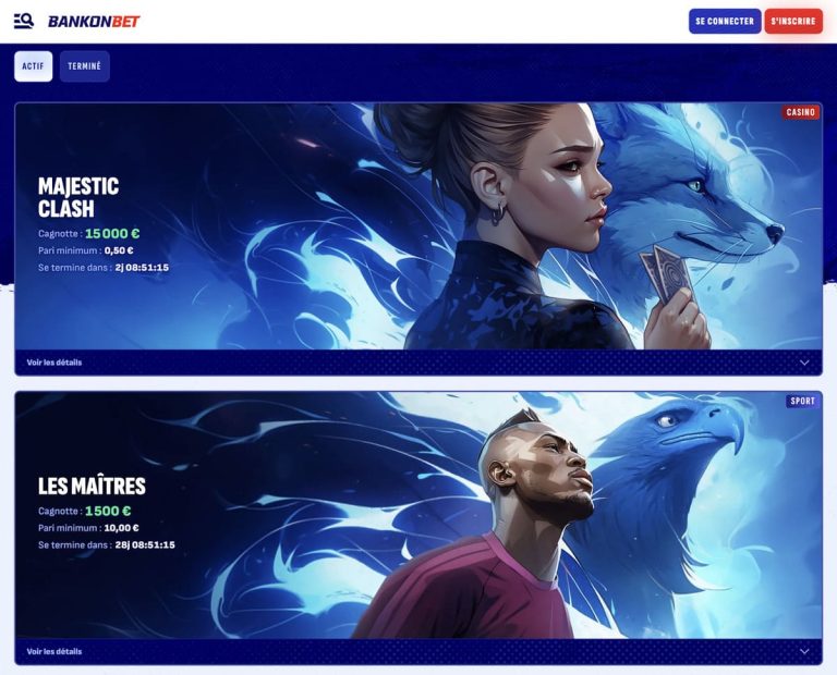 Bankonbet Casino tournois